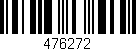 Código de barras (EAN, GTIN, SKU, ISBN): '476272'