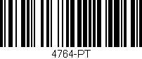 Código de barras (EAN, GTIN, SKU, ISBN): '4764-PT'