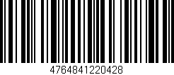 Código de barras (EAN, GTIN, SKU, ISBN): '4764841220428'