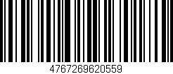 Código de barras (EAN, GTIN, SKU, ISBN): '4767269620559'