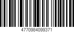 Código de barras (EAN, GTIN, SKU, ISBN): '4770984099371'