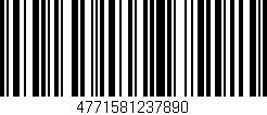Código de barras (EAN, GTIN, SKU, ISBN): '4771581237890'