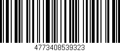 Código de barras (EAN, GTIN, SKU, ISBN): '4773408539323'