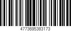 Código de barras (EAN, GTIN, SKU, ISBN): '4773695383173'