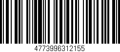 Código de barras (EAN, GTIN, SKU, ISBN): '4773996312155'