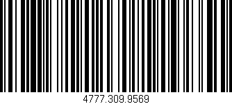 Código de barras (EAN, GTIN, SKU, ISBN): '4777.309.9569'