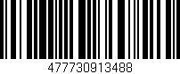 Código de barras (EAN, GTIN, SKU, ISBN): '477730913488'