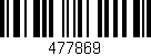 Código de barras (EAN, GTIN, SKU, ISBN): '477869'