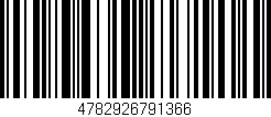 Código de barras (EAN, GTIN, SKU, ISBN): '4782926791366'