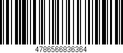 Código de barras (EAN, GTIN, SKU, ISBN): '4786566836364'