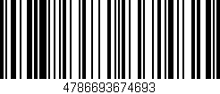 Código de barras (EAN, GTIN, SKU, ISBN): '4786693674693'