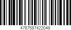 Código de barras (EAN, GTIN, SKU, ISBN): '4787587422048'