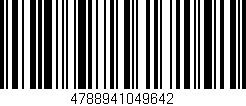 Código de barras (EAN, GTIN, SKU, ISBN): '4788941049642'