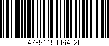 Código de barras (EAN, GTIN, SKU, ISBN): '47891150064520'