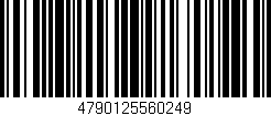 Código de barras (EAN, GTIN, SKU, ISBN): '4790125560249'