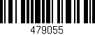 Código de barras (EAN, GTIN, SKU, ISBN): '479055'