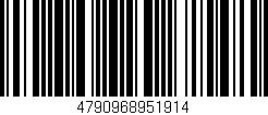 Código de barras (EAN, GTIN, SKU, ISBN): '4790968951914'