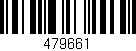 Código de barras (EAN, GTIN, SKU, ISBN): '479661'