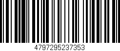 Código de barras (EAN, GTIN, SKU, ISBN): '4797295237353'
