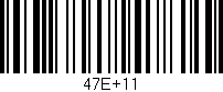 Código de barras (EAN, GTIN, SKU, ISBN): '47E+11'