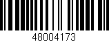 Código de barras (EAN, GTIN, SKU, ISBN): '48004173'
