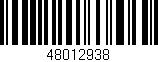 Código de barras (EAN, GTIN, SKU, ISBN): '48012938'