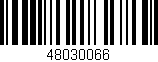 Código de barras (EAN, GTIN, SKU, ISBN): '48030066'