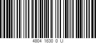 Código de barras (EAN, GTIN, SKU, ISBN): '4804_1630_0_U'