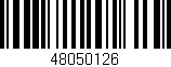 Código de barras (EAN, GTIN, SKU, ISBN): '48050126'