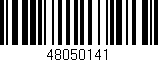 Código de barras (EAN, GTIN, SKU, ISBN): '48050141'