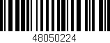 Código de barras (EAN, GTIN, SKU, ISBN): '48050224'