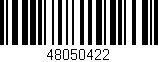 Código de barras (EAN, GTIN, SKU, ISBN): '48050422'