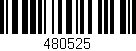 Código de barras (EAN, GTIN, SKU, ISBN): '480525'
