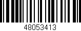 Código de barras (EAN, GTIN, SKU, ISBN): '48053413'