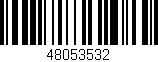 Código de barras (EAN, GTIN, SKU, ISBN): '48053532'