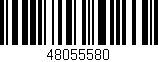 Código de barras (EAN, GTIN, SKU, ISBN): '48055580'