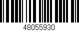 Código de barras (EAN, GTIN, SKU, ISBN): '48055930'