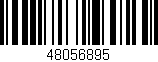 Código de barras (EAN, GTIN, SKU, ISBN): '48056895'