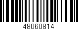 Código de barras (EAN, GTIN, SKU, ISBN): '48060814'