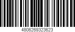 Código de barras (EAN, GTIN, SKU, ISBN): '4806269323623'