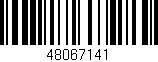 Código de barras (EAN, GTIN, SKU, ISBN): '48067141'