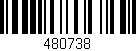 Código de barras (EAN, GTIN, SKU, ISBN): '480738'