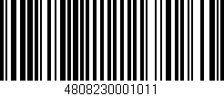 Código de barras (EAN, GTIN, SKU, ISBN): '4808230001011'