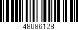 Código de barras (EAN, GTIN, SKU, ISBN): '48086128'