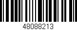 Código de barras (EAN, GTIN, SKU, ISBN): '48088213'
