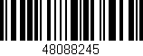 Código de barras (EAN, GTIN, SKU, ISBN): '48088245'
