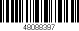 Código de barras (EAN, GTIN, SKU, ISBN): '48088397'