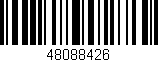 Código de barras (EAN, GTIN, SKU, ISBN): '48088426'