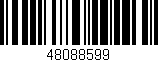 Código de barras (EAN, GTIN, SKU, ISBN): '48088599'