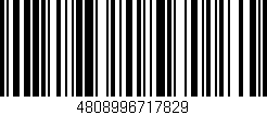 Código de barras (EAN, GTIN, SKU, ISBN): '4808996717829'